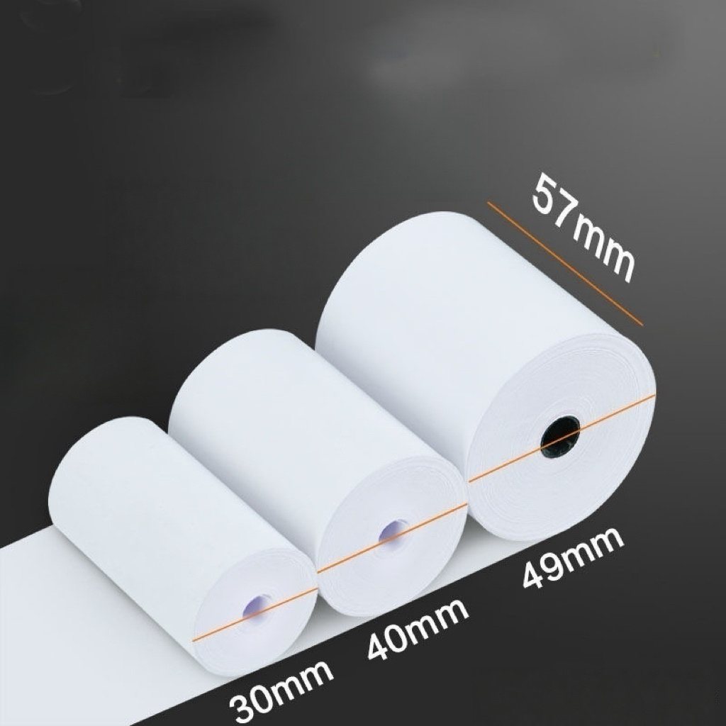Thermal paper rolls for POS receipt printing