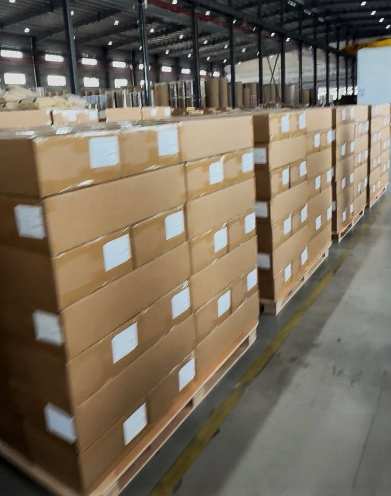 Warehouse stock for printing materials